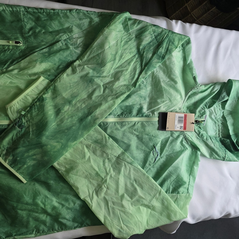 Nike Light Green Hooded Jacket